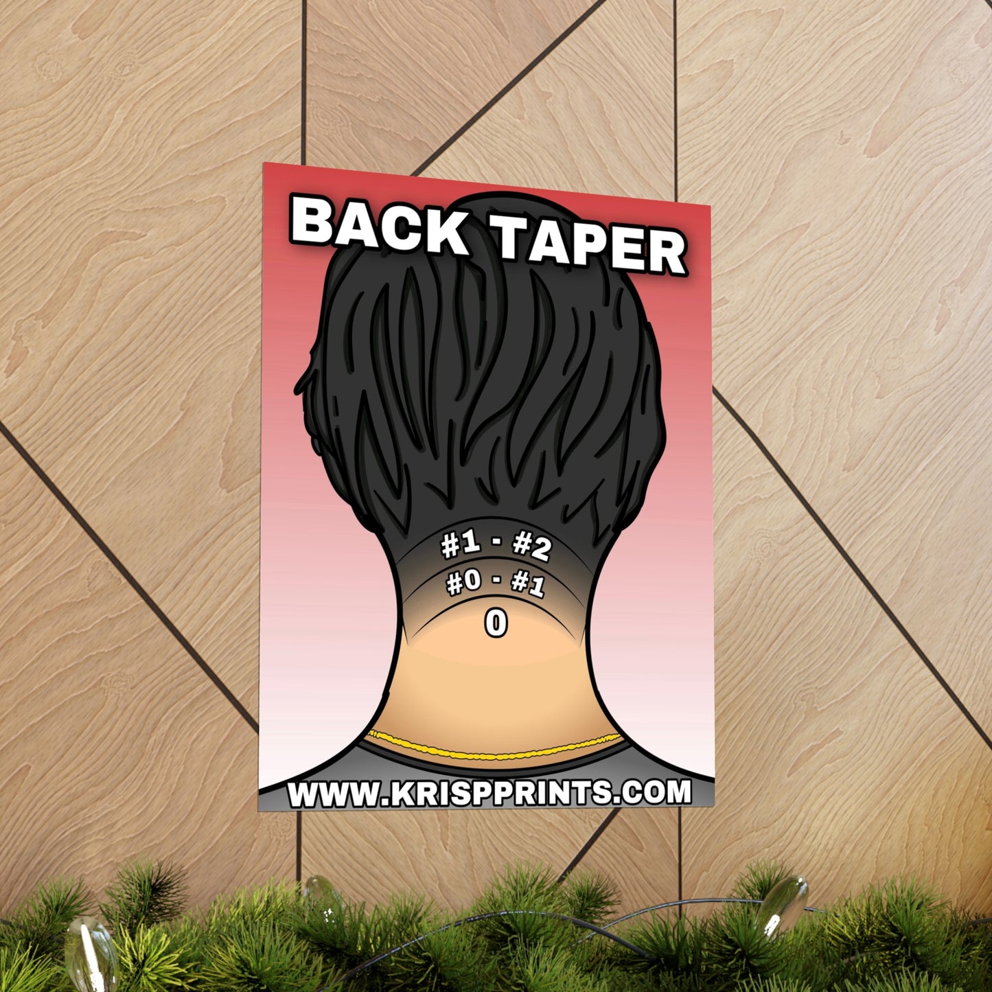 BACK TAPER HAIRCUT GUIDE