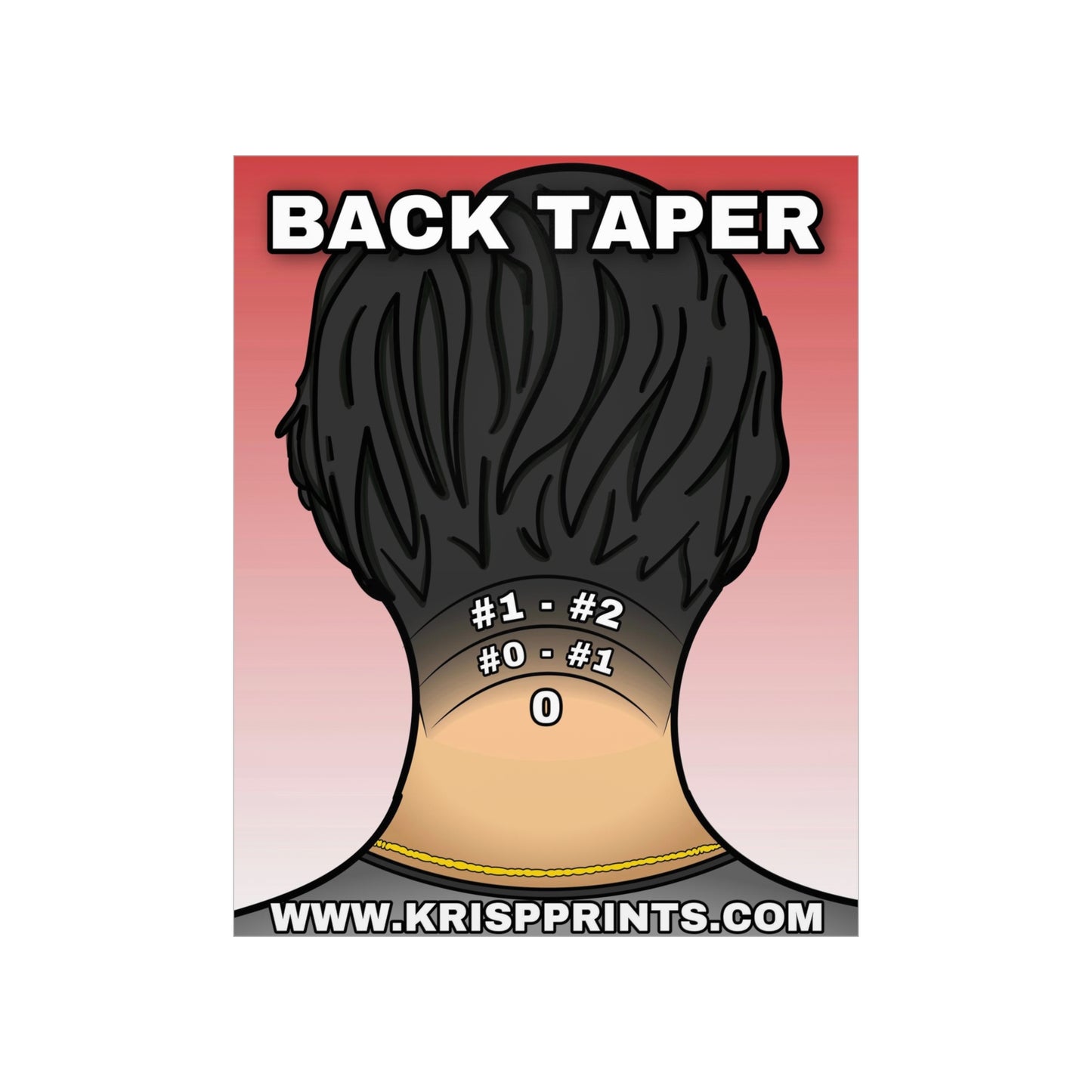 BACK TAPER HAIRCUT GUIDE