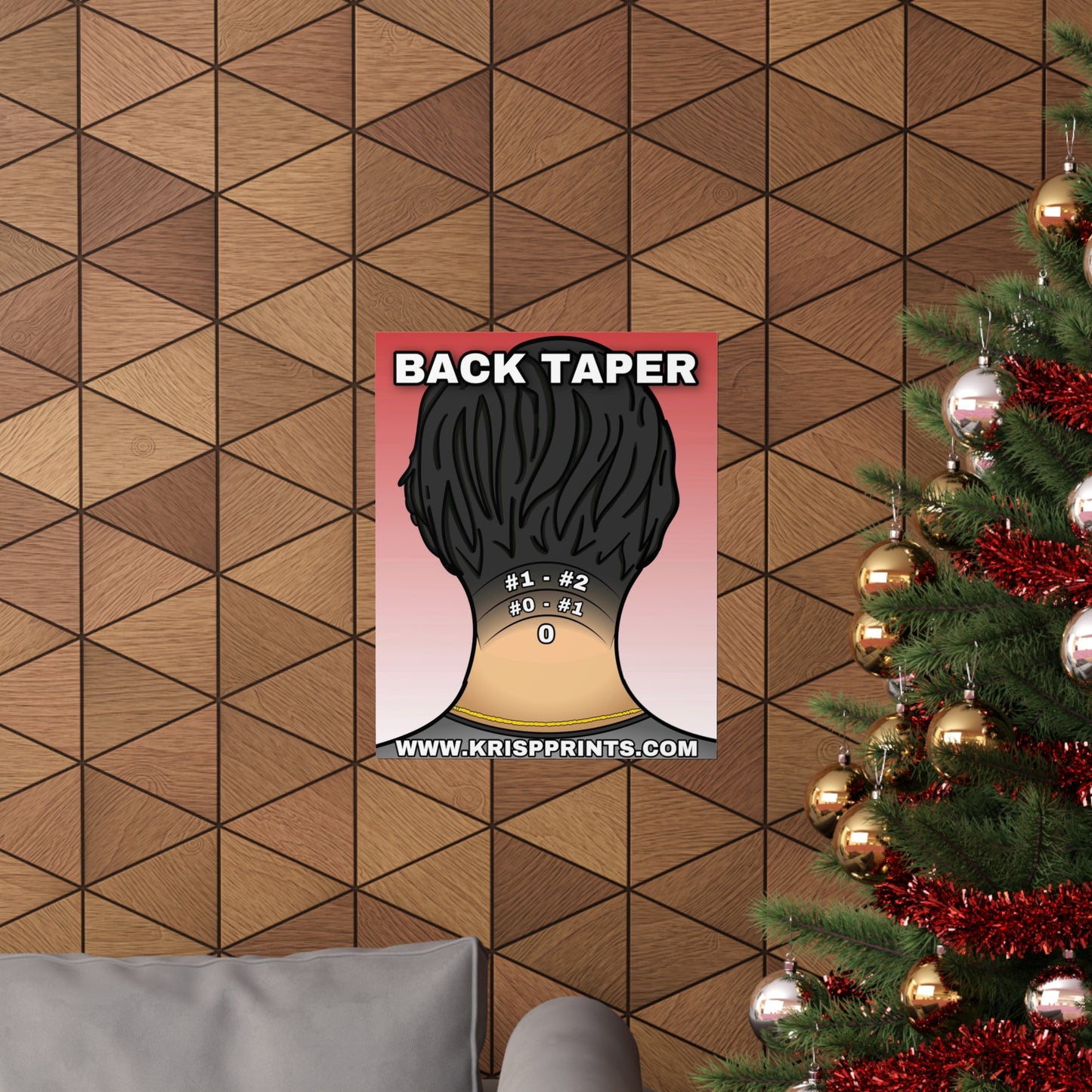 BACK TAPER HAIRCUT GUIDE